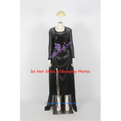 Disney Frozen Elsa Cosplay Costume black dress