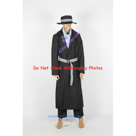 Case Closed Detective Conan Gin Cosplay Costume