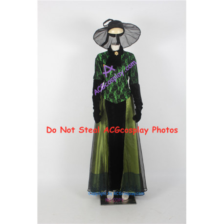 Disney Cinderella 2015 Stepmother Lady Tremaine Cosplay Costume