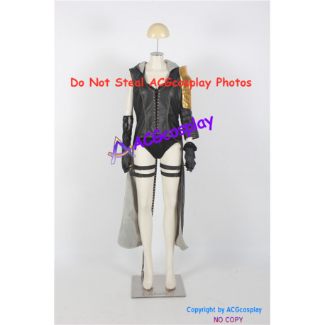 Sucker Punch Sweet Pea Cosplay Costume faux leather made