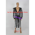 WWE GLORIOUS robe silver shining fabric made robe and belt cosplay costume