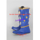 Power Rangers Blue Ninjetti Ranger Cosplay Shoes boots