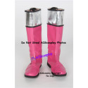 Power rangers cosplay Jen Pink time force ranger cosplay boots cosplay shoes