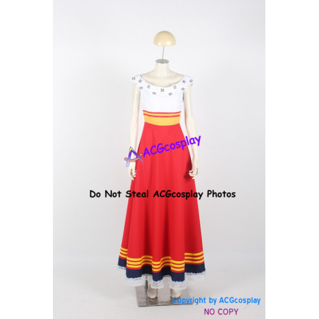 The Book of Life cosplay Maria Posada Cosplay Costume dress