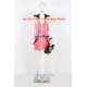 Kingdom Hearts 2 Kairi cosplay costume pink dress include big bag