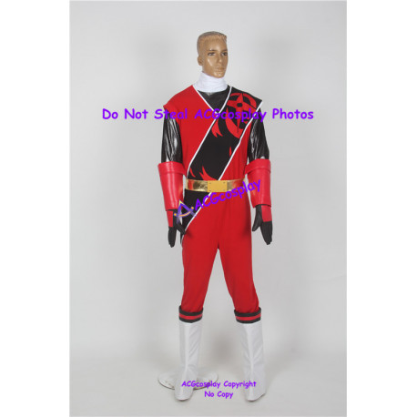 Power Rangers Brody red ranger Red Ninja Steel cosplay costume