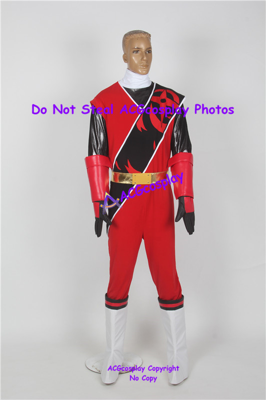 Power Rangers Brody red ranger Red Ninja Steel cosplay costume