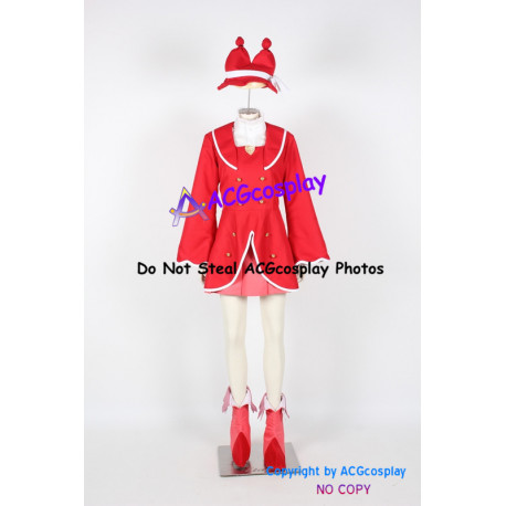 Fushigi boshi No Futago Hime Gyu Fine red Cosplay Costume