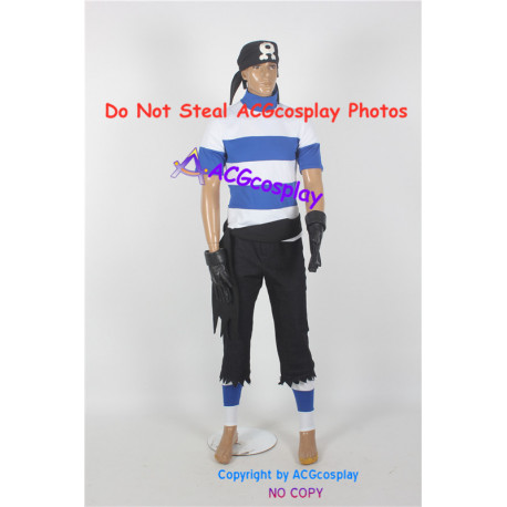 Pokemon ORAS Team Aqua Male Grunt Cosplay Costume