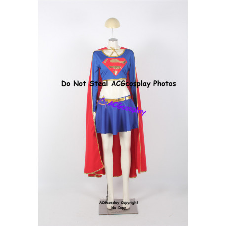 DC Comic Supergirl Kara Cosplay Costume