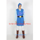 Legend of Zelda Toon Link cosplay costume blue version cosplay