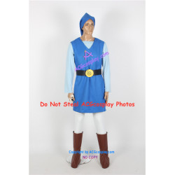 Legend of Zelda Toon Link cosplay costume blue version cosplay