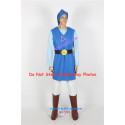 Legend of Zelda Toon Link cosplay costume blue version cosplay