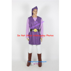 Legend of Zelda Toon Link Cosplay Costume purple version cosplay