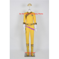 Female M Power rangers Taylor yellow wild force ranger cosplay costume pre-made new