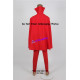 Power rangers Tsuyoshi Kaijo Aka Ranger goranger cosplay costume Himitsu Sentai Goranger cosplay