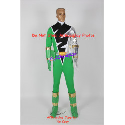 Male L Power Rangers dino knight green Kishiryu Sentai Ryuusouger Ryuusou green ranger cosplay costume