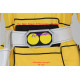 Power Rangers Turbo Cosplay Yellow Turbo Ranger Cosplay Costume incl. boots covers