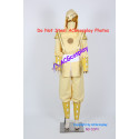 Female M Mighty Morphin Power Rangers Yellow Ninjetti Ranger Cosplay Costume pre-made new