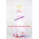 Wedding Peach Momoko Hanasaki White Uniform Cosplay Costume