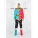 Kaizoku Sentai Gokaiger Gai Ikari Gokai Christmas Cosplay Costume