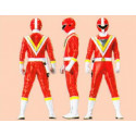 Gaku Honshikawa five red cosplay costume and cosplay boots
