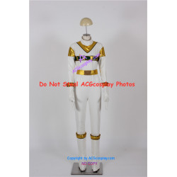 Power Rangers in Space Zhane Silver Space Ranger Cosplay Costume