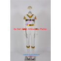Power Rangers in Space Silver Space Ranger Cosplay Costume AND real boots