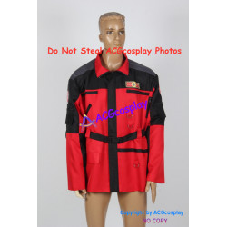 Power Rangers Lightspeed Rescue Carter Grayson Jacket Cosplay Costume