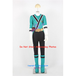 Samurai Sentai Shinkenger Shinken Green Cosplay Costume include boots covers