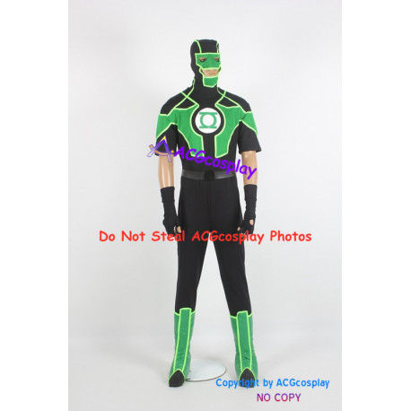 DC Comic Green Lantern Simon Baz Cosplay Costume