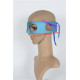 Street Fighter Rainbow Mika Cosplay Costume version 02 include eye mask prop