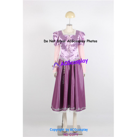 Disney Tangled Rapunzel Cosplay Costume princess cosplay