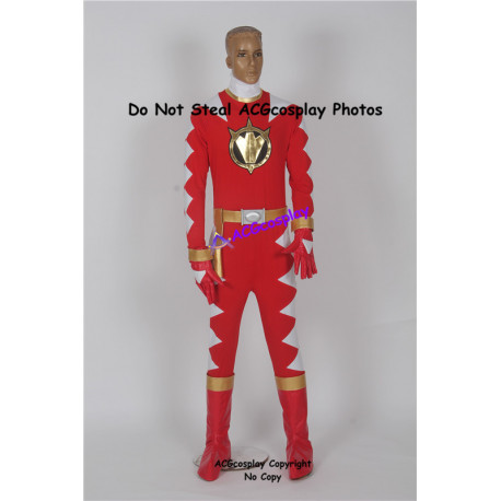 Power rangers Dino thunder red ranger Red Dino Ranger cosplay costume