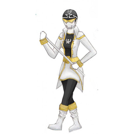 Gokai Silver ranger cosplay costume female version