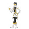 Gokai Silver ranger cosplay costume female version