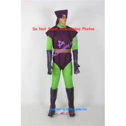 Marvel Comics Spider Man Green Goblin Cosplay Costume and real boots commission request