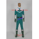 Power Rangers Time Force Green Time Force Ranger Cosplay Costume
