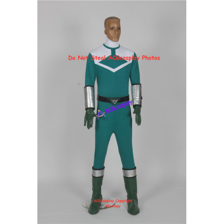 Power Rangers Time Force Green Time Force Ranger Cosplay Costume