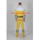 Power Rangers Time Force Yellow Time Force Ranger Cosplay Costume