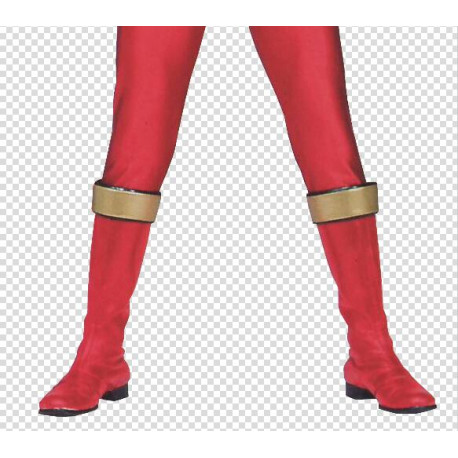 Power Rangers Wild Force Red WildForce Ranger Cosplay boots cosplay shoes