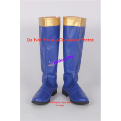 Power Rangers Dino Thunder Blue Dino Ranger Cosplay boots cosplay shoes