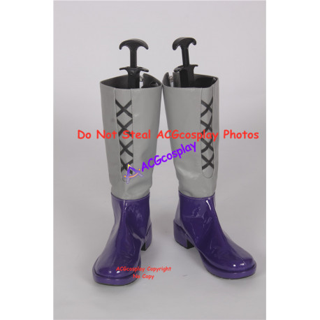 Ancient Warriors Legacies of Olympus purple set cosplay shoes boots