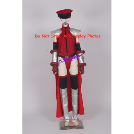 Street Fighter Bison Cammy cosplay costume include cap and cape