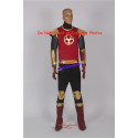 Power Rangers Ninja Storm Crimson Thunder Ranger Cosplay Costume dark red version