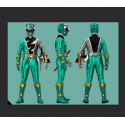 Power Rangers dino knight Dino fury green Kishiryu Sentai Ryuusouger Ryuusou green cosplay boots shoes