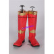 Power Rangers dino knight red Kishiryu Sentai Ryuusouger Ryuusou red ranger cosplay boots shoes