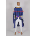 Ancient royal blue set commission cosplay costume