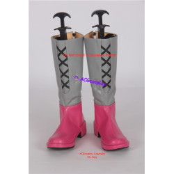 Ancient Warriors Legacies of Olympus pink set cosplay shoes boots