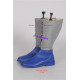 Ancient Warriors Legacies of Olympus royal blue set cosplay shoes boots